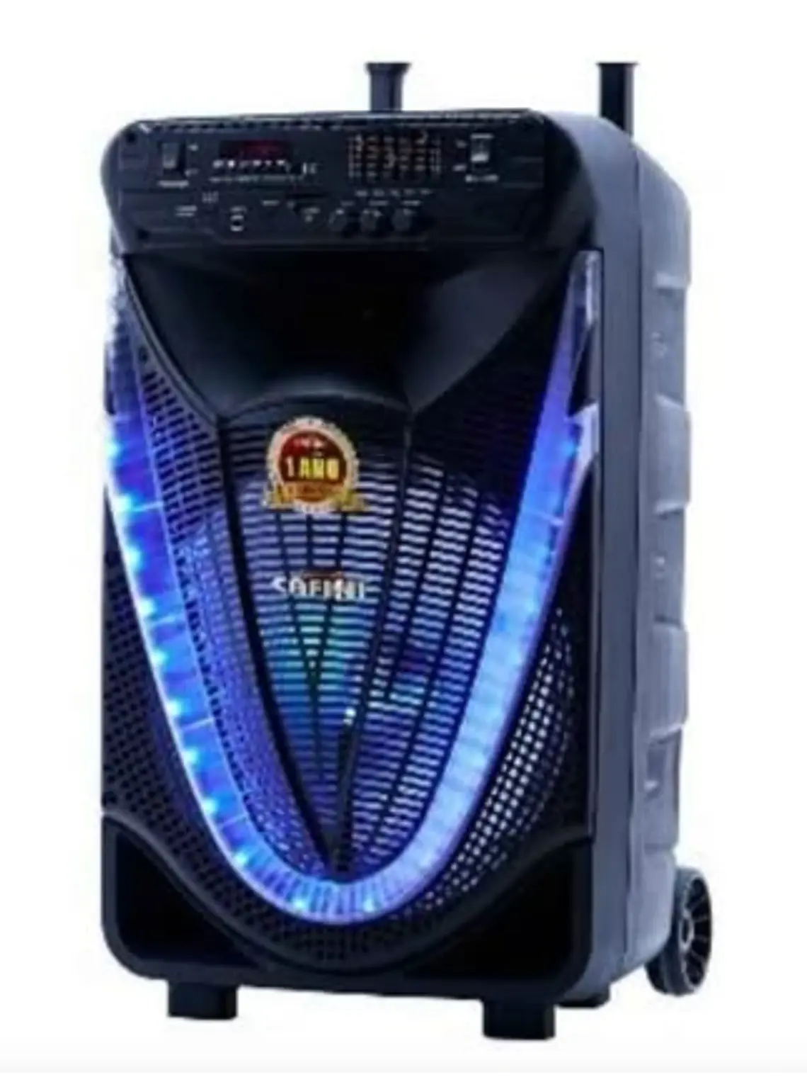 Parlante Portátil Cafini CN-S2716FM-BT con Trípode y Micrófono Bluetooth Potencia 18000W 2