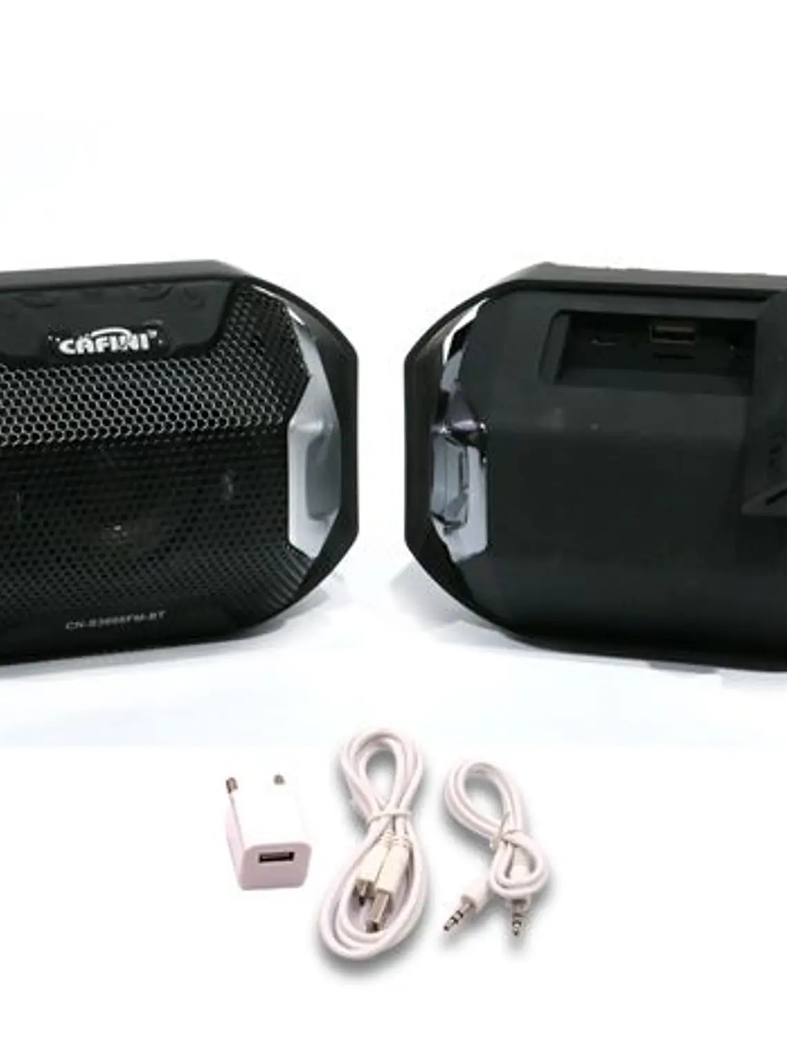 Parlante Bluetooth Portátil Cafini CN-S3666FM-BT Mini Speaker USB TF FM AUX Recargable 1