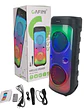 Parlante Bluetooth CN-S6712AC Doble 8 Pulgadas con Micrófono, Radio FM, USB y Luces LED - Miniatura 3