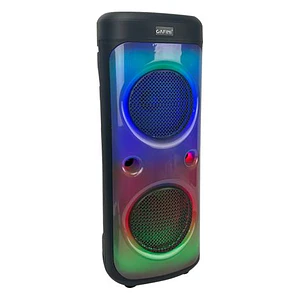 Parlante Bluetooth CN-S6712AC Doble 8 Pulgadas con Micrófono, Radio FM, USB y Luces LED