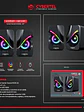 Parlantes Gamer Cybertel Exxpert CBX S301 RGB 2.0 para PC y Laptop con Conexión 3.5mm - Miniatura 3