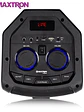 Parlante Bluetooth Maxtron Eclipse MX 303V Torre 160W con Micrófono, Luces RGB y Batería Recargable - Miniatura 2