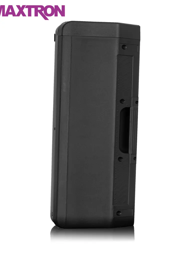 Parlante Bluetooth Maxtron Eclipse MX 303V Torre 160W con Micrófono, Luces RGB y Batería Recargable 4
