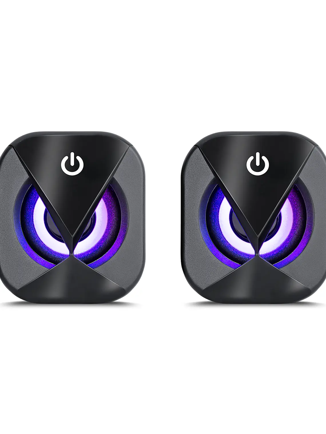 Parlantes Gamer Enkore Bravio ENS 300 RGB 2.0 USB Jack 3.5mm para PC y Laptop 3