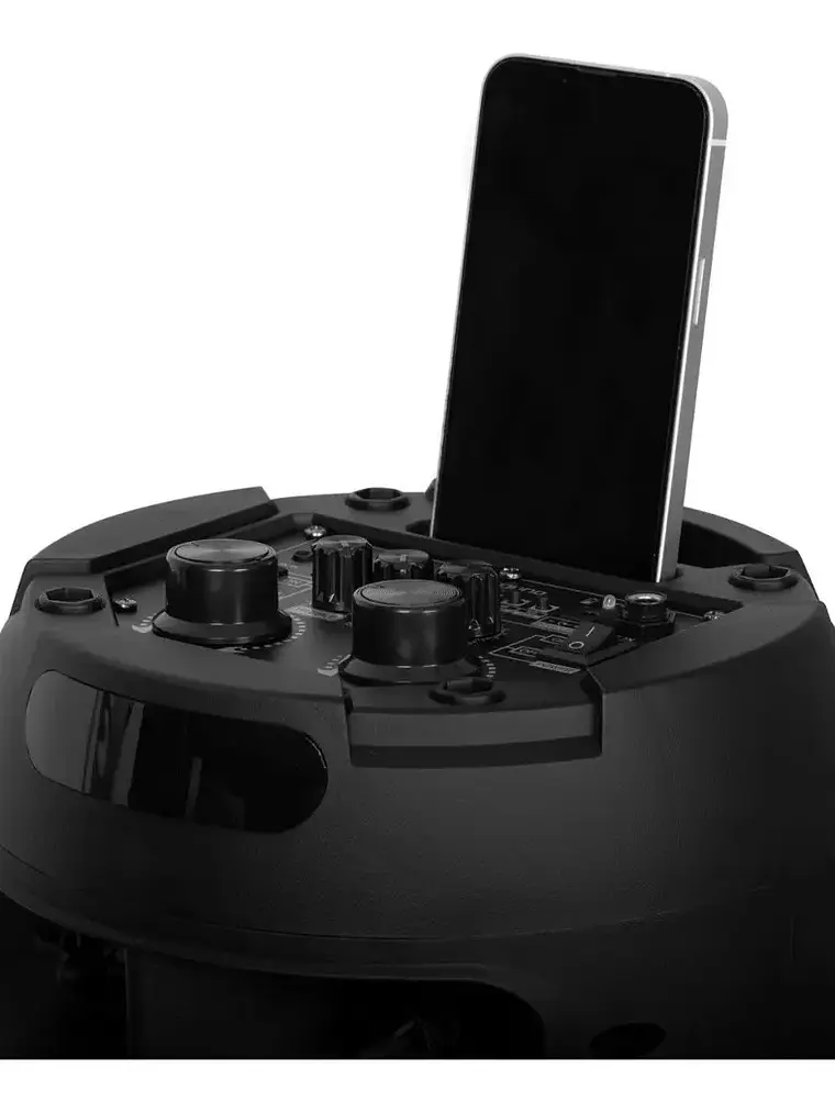 Parlante Bluetooth Eversound Strudel EV2007 Torre 2 Bocinas de 6.5