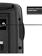 Parlante Bluetooth Eversound EV2013 Torre 2 Bocinas de 8