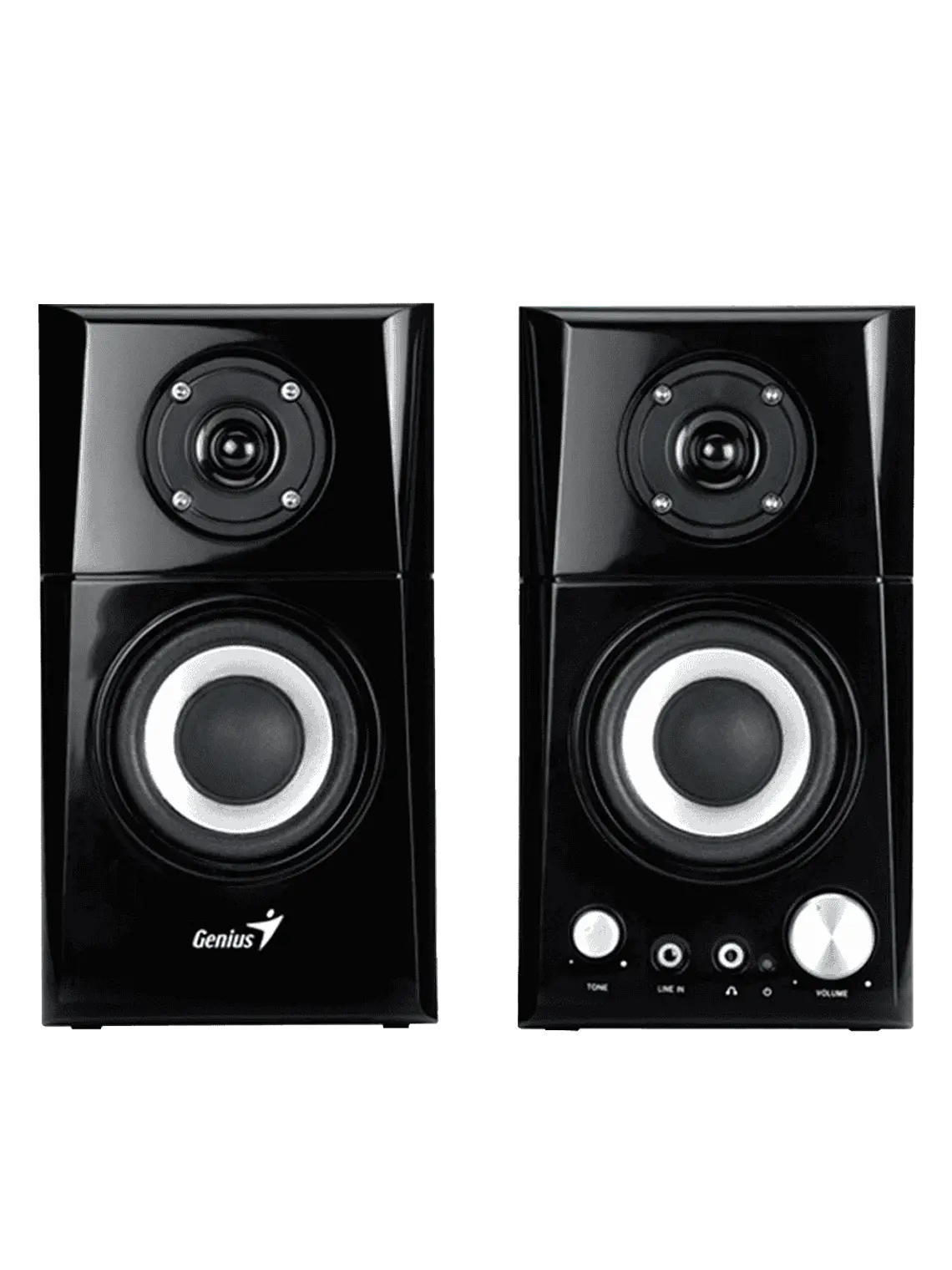 Parlante Genius SP-HF500A II de Madera Hi-Fi 16W RMS para PC, Laptop, TV y Smartphone 3