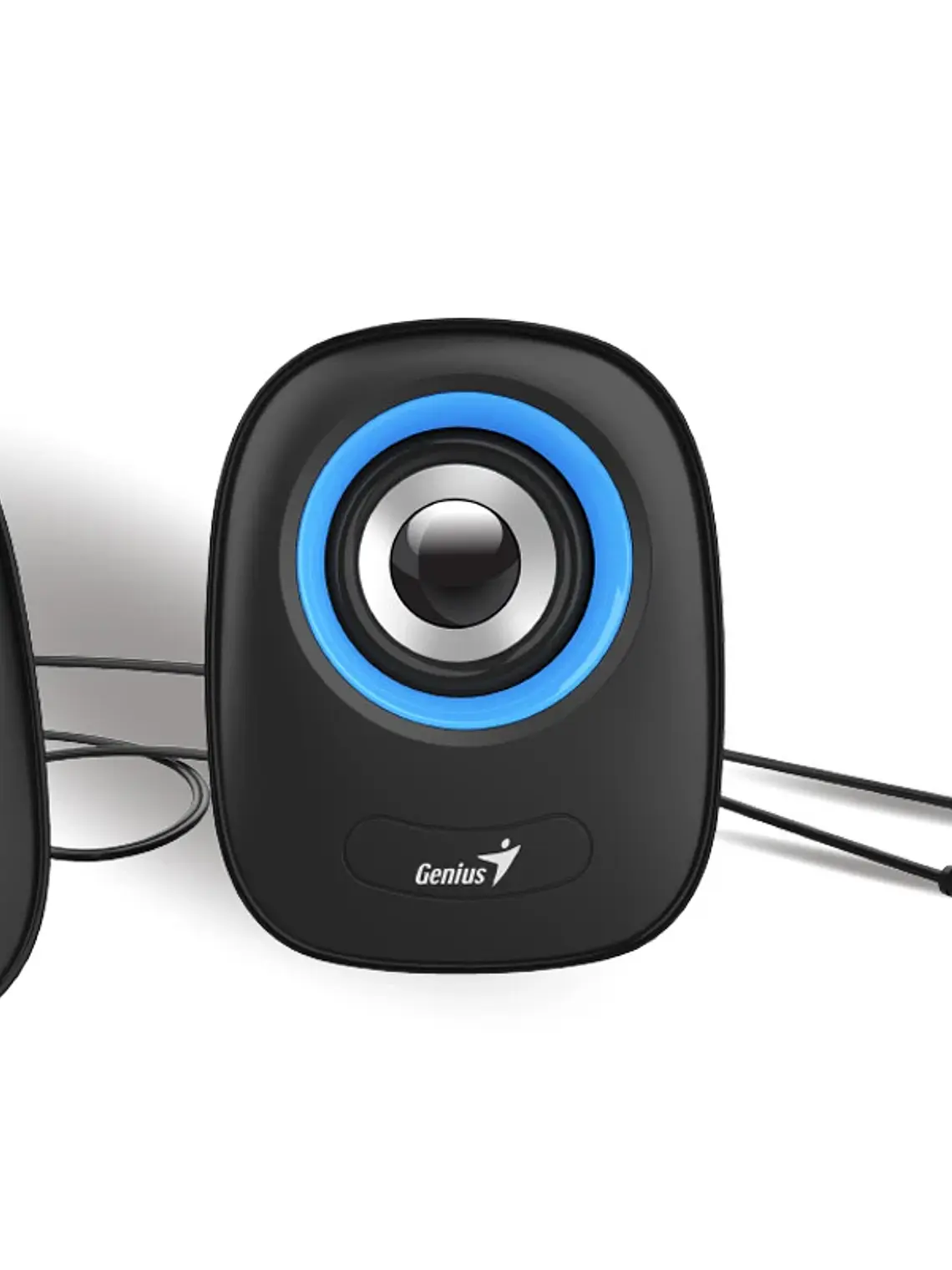 Parlantes Genius SP-Q160 USB 6W para PC Laptop TV y Smartphone con Sonido Estéreo 5