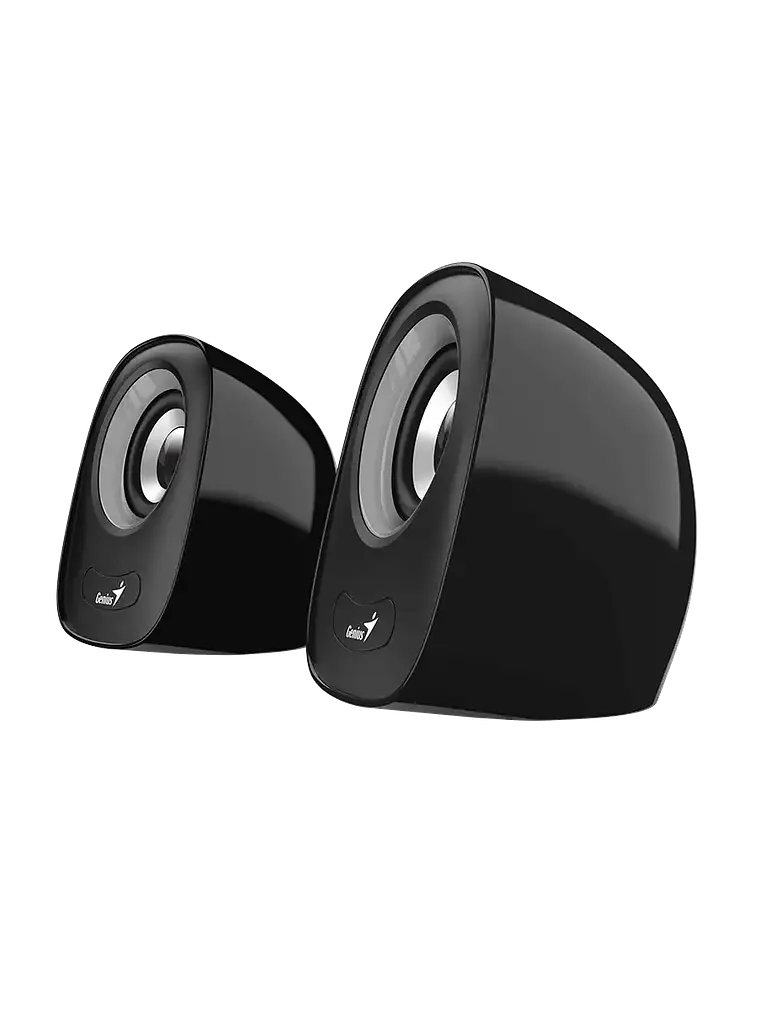 Parlantes Genius SP-Q160 USB 6W para PC Laptop TV y Smartphone con Sonido Estéreo 3