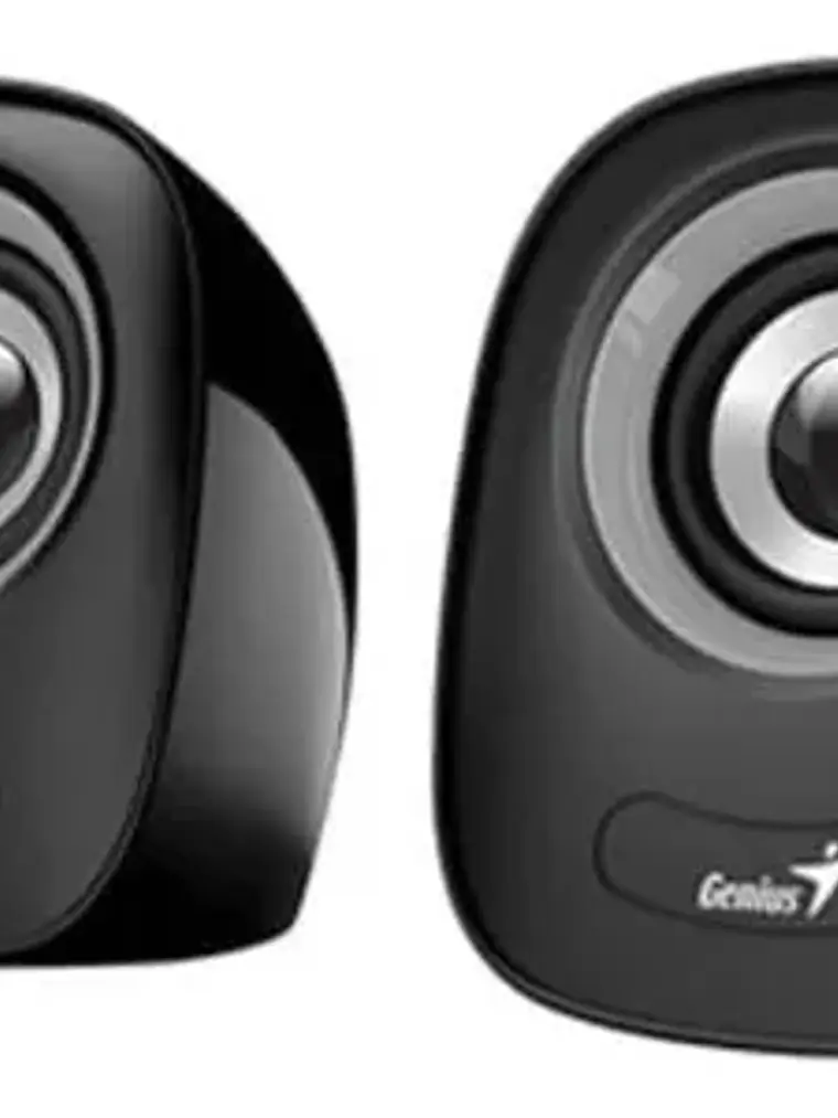 Parlantes Genius SP-Q160 USB 6W para PC Laptop TV y Smartphone con Sonido Estéreo 6