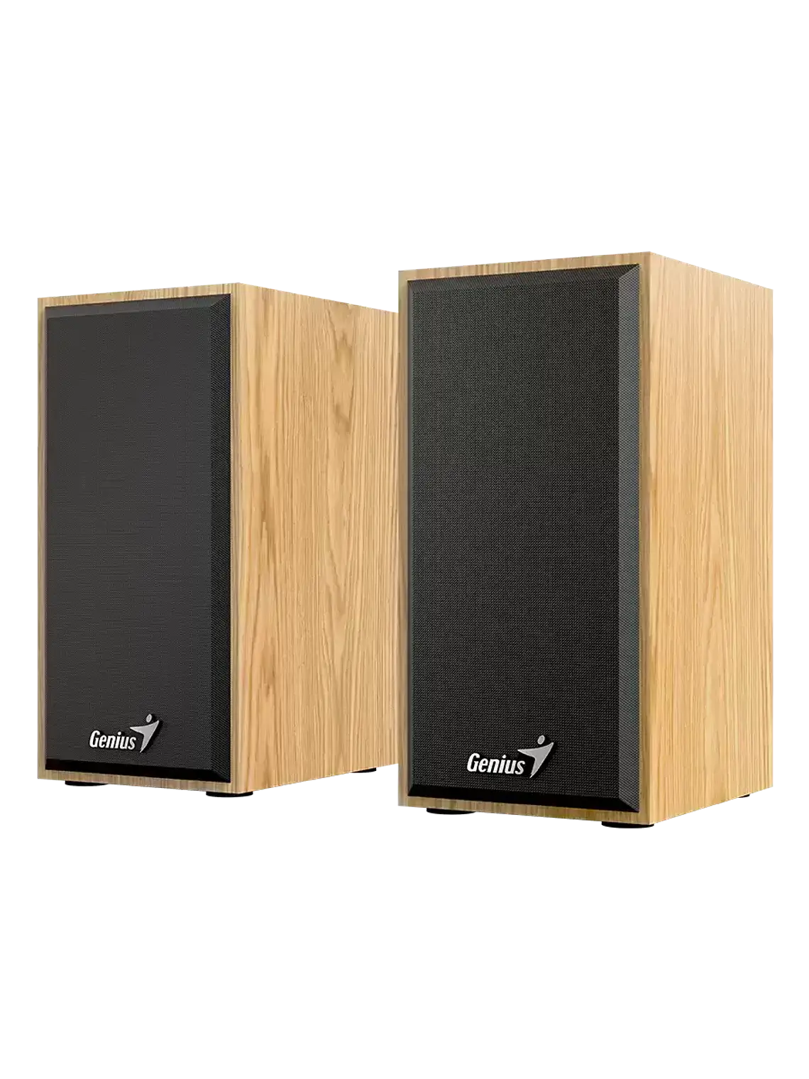Parlantes Genius SP-HF180 de Madera USB 6W para PC Laptop TV y Smartphone 11