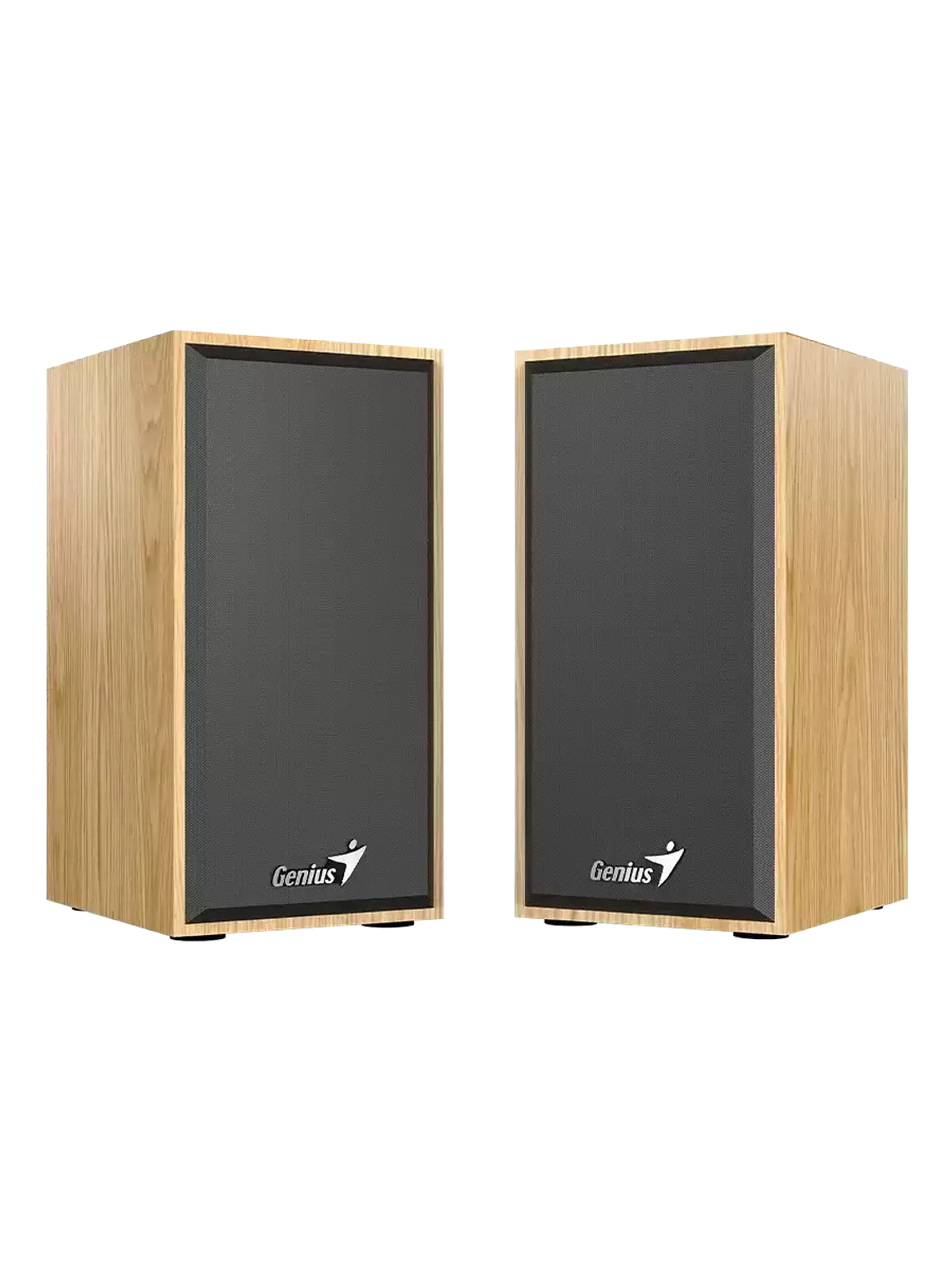Parlantes Genius SP-HF180 de Madera USB 6W para PC Laptop TV y Smartphone 9