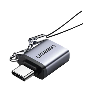 Adaptador OTG UGREEN USB-C a USB 3.0 5Gbps Modelo 50283 para Celular, Tablet y Laptop