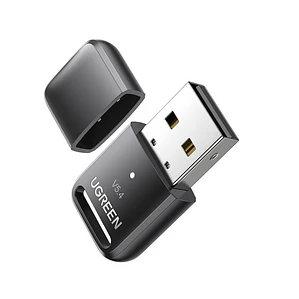 UGREEN Adaptador Bluetooth 5.4 USB CM748 (35058) para PC y Laptop | Dongle Bluetooth Inalámbrico de Alta Velocidad para Windows 11, 10 y 8.1
