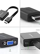Adaptador HDMI a VGA UGREEN 40248 con Salida de Audio Full HD 1080P para PC Laptop PS4 Xbox Monitor Proyector - Miniatura 4