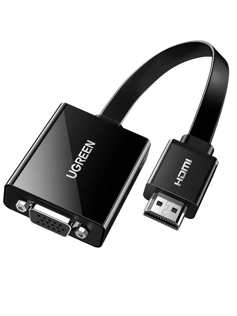 UGREEN 90813 Adaptador Convertidor HDMI a VGA Full HD 1080p 1