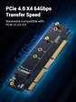 Tarjeta de Expansión UGREEN 30715 M.2 NVMe PCIe 4.0 x4 para SSD  - thumbnail 5