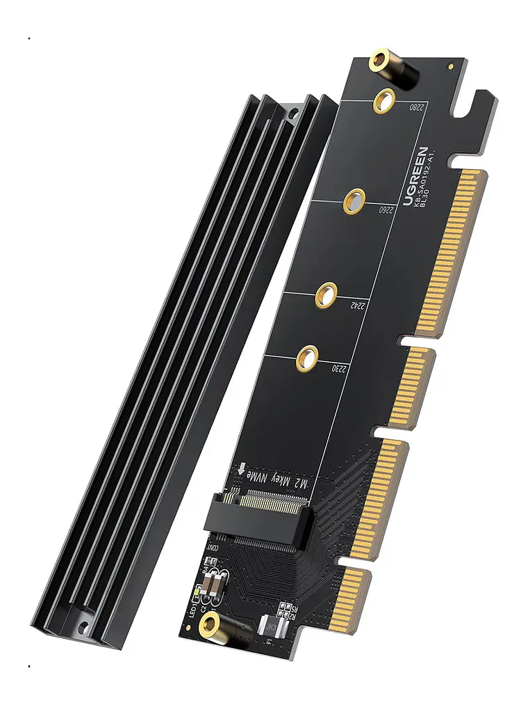 Tarjeta de Expansión UGREEN 30715 M.2 NVMe PCIe 4.0 x4 para SSD  1