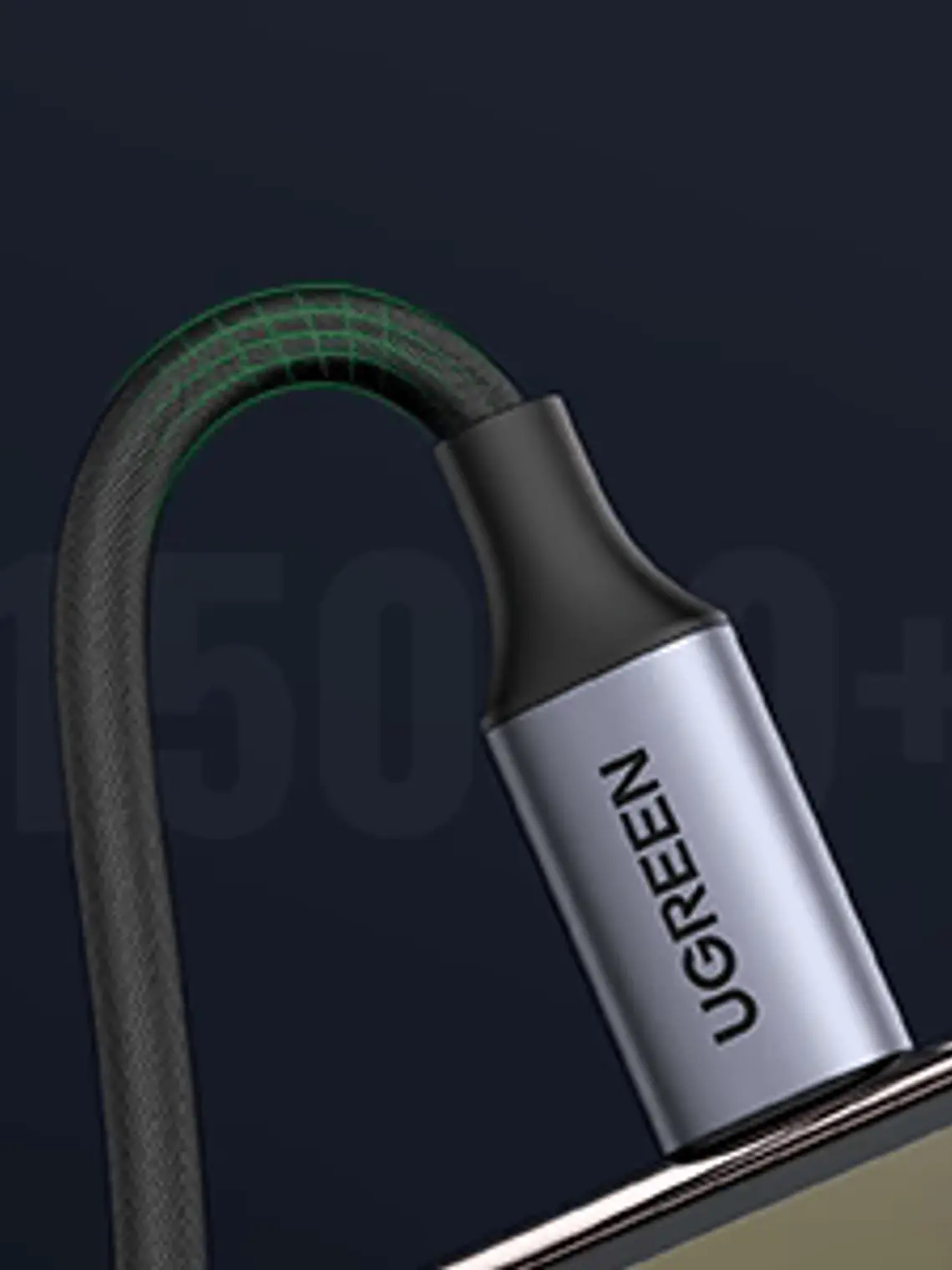 Cable Adaptador USB Tipo C a Jack 3.5 mm UGREEN AV161 80154 DAC HiFi para Audífonos y Smartphones 4