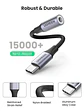 Cable Adaptador USB Tipo C a Jack 3.5 mm UGREEN AV161 80154 DAC HiFi para Audífonos y Smartphones - Miniatura 6