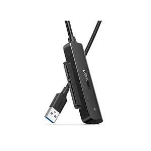 Adaptador USB 3.0 a SATA 2.5 UGREEN 70609 para Disco Duro HDD y SSD SATA III 50 cm