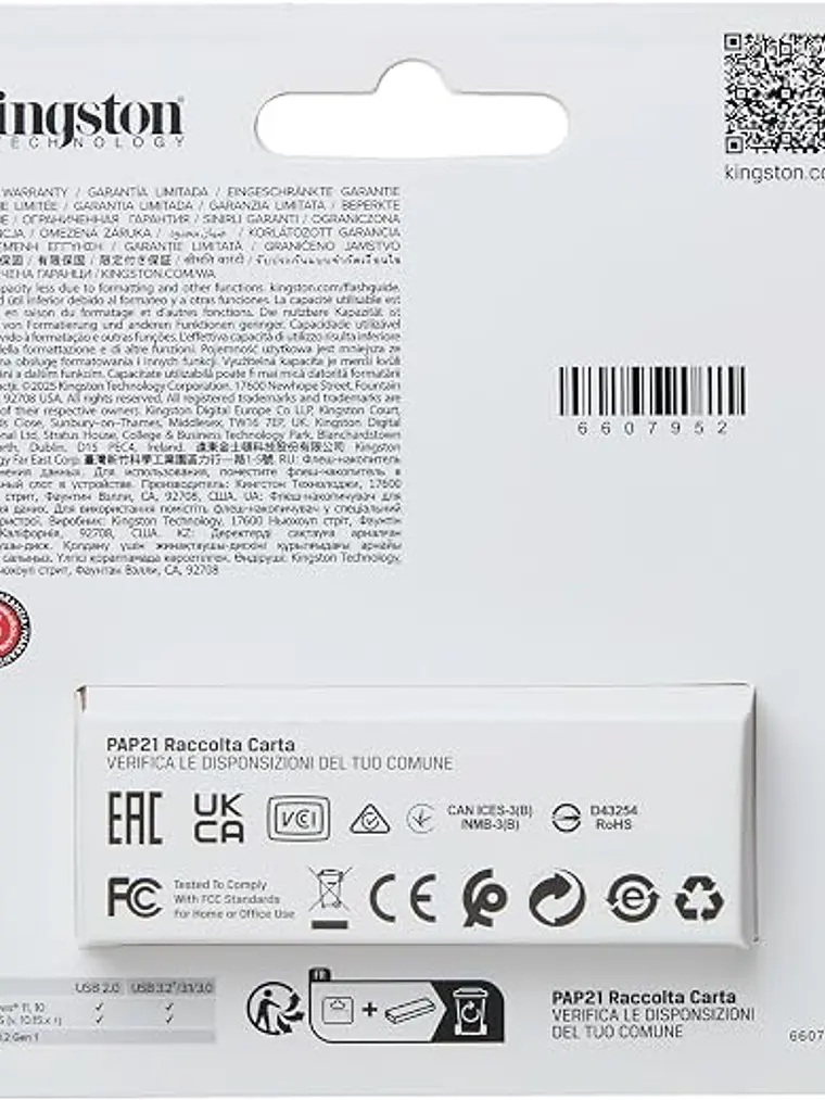 Memoria USB Kingston DataTraveler Exodia S 64GB USB 3.2 Gen 1 3