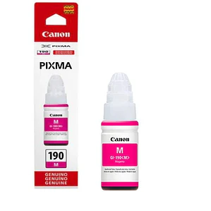 Botella de Tinta Canon GI-190 Magenta Original 70 ml