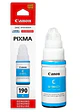 Botella de Tinta Canon GI-190 Cian Original 70 ml - thumbnail 1