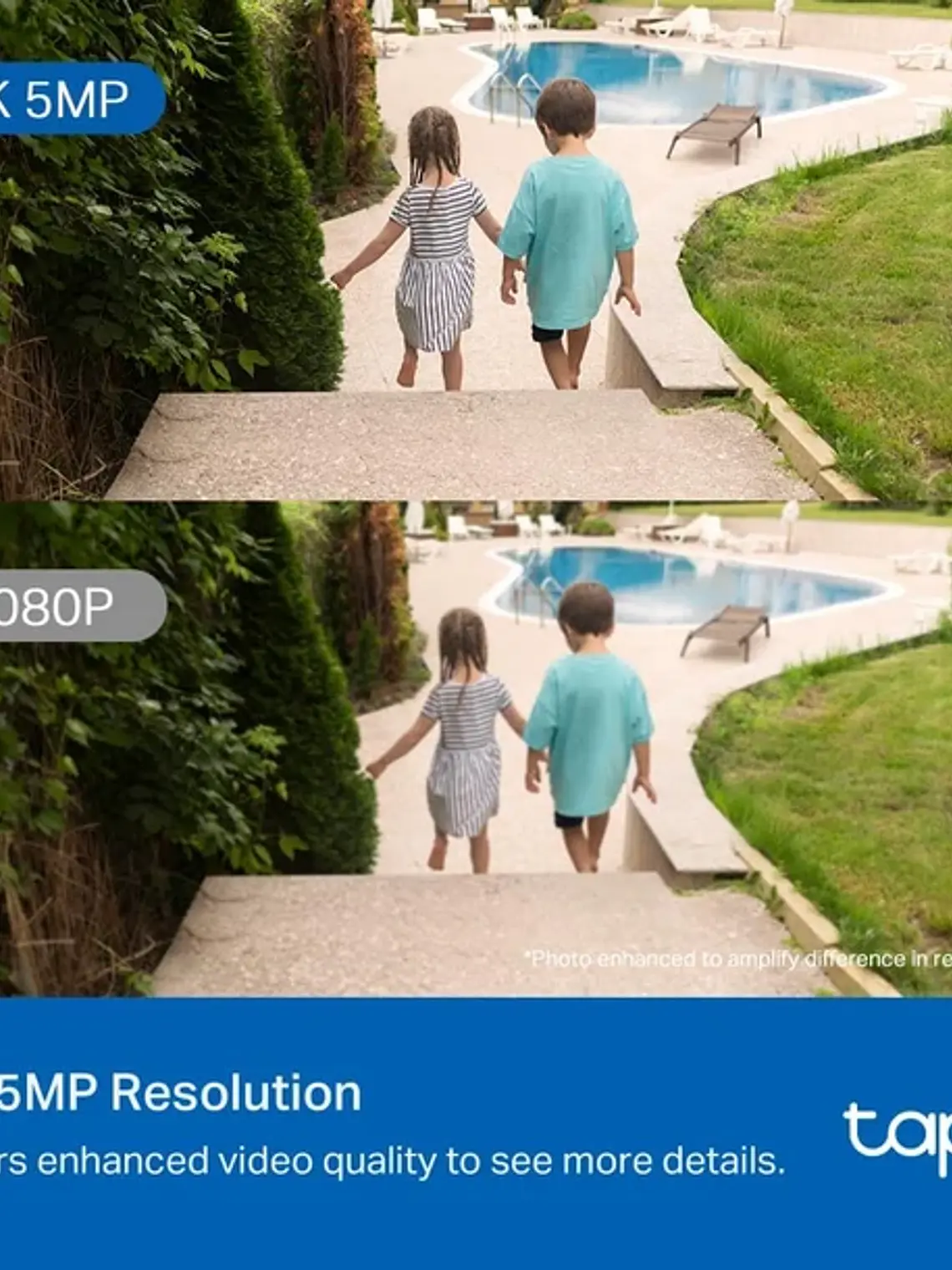 Cámara de Seguridad Tapo C530WS 3K 5MP PTZ 360° WiFi Exterior 4