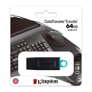 Memoria USB Kingston DataTraveler Exodia 64GB USB 3.2 Gen 1