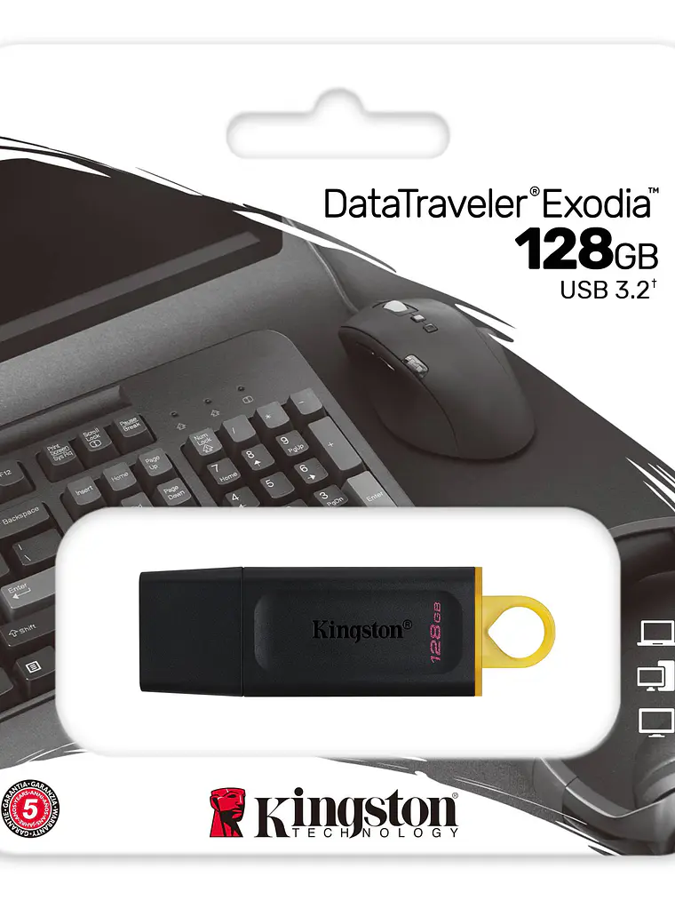 Memoria USB Kingston DataTraveler Exodia 64GB 128GB 256GB USB 3.2 Gen 1 4
