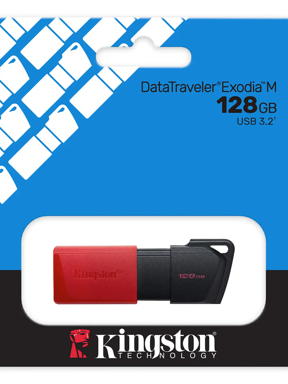 Memoria USB Kingston DataTraveler Exodia M 128GB USB 3.2 Gen 1 4