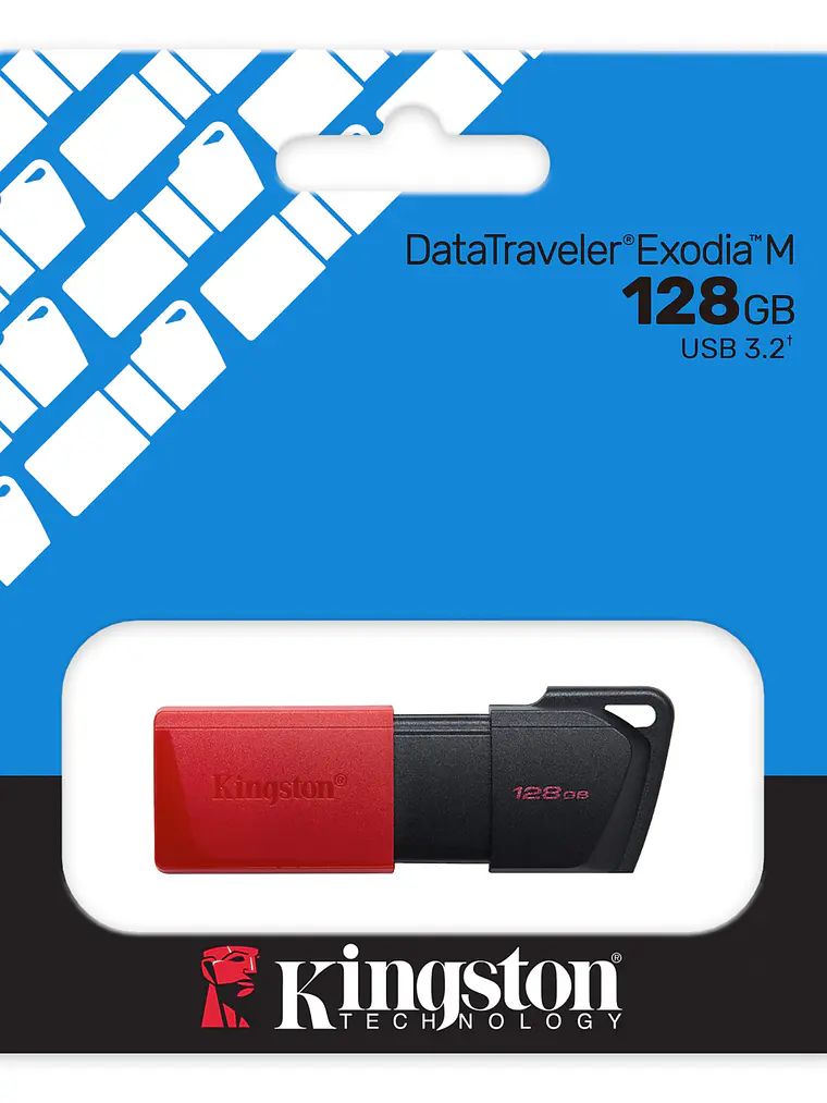 Memoria USB Kingston DataTraveler Exodia M 128GB USB 3.2 Gen 1 4