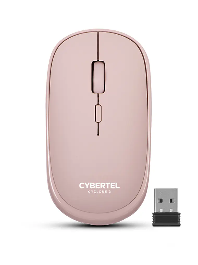 Mouse Inalámbrico Cybertel CYCLONE CYB M500 3 Modos Bluetooth 1600 DPI Recargable 2