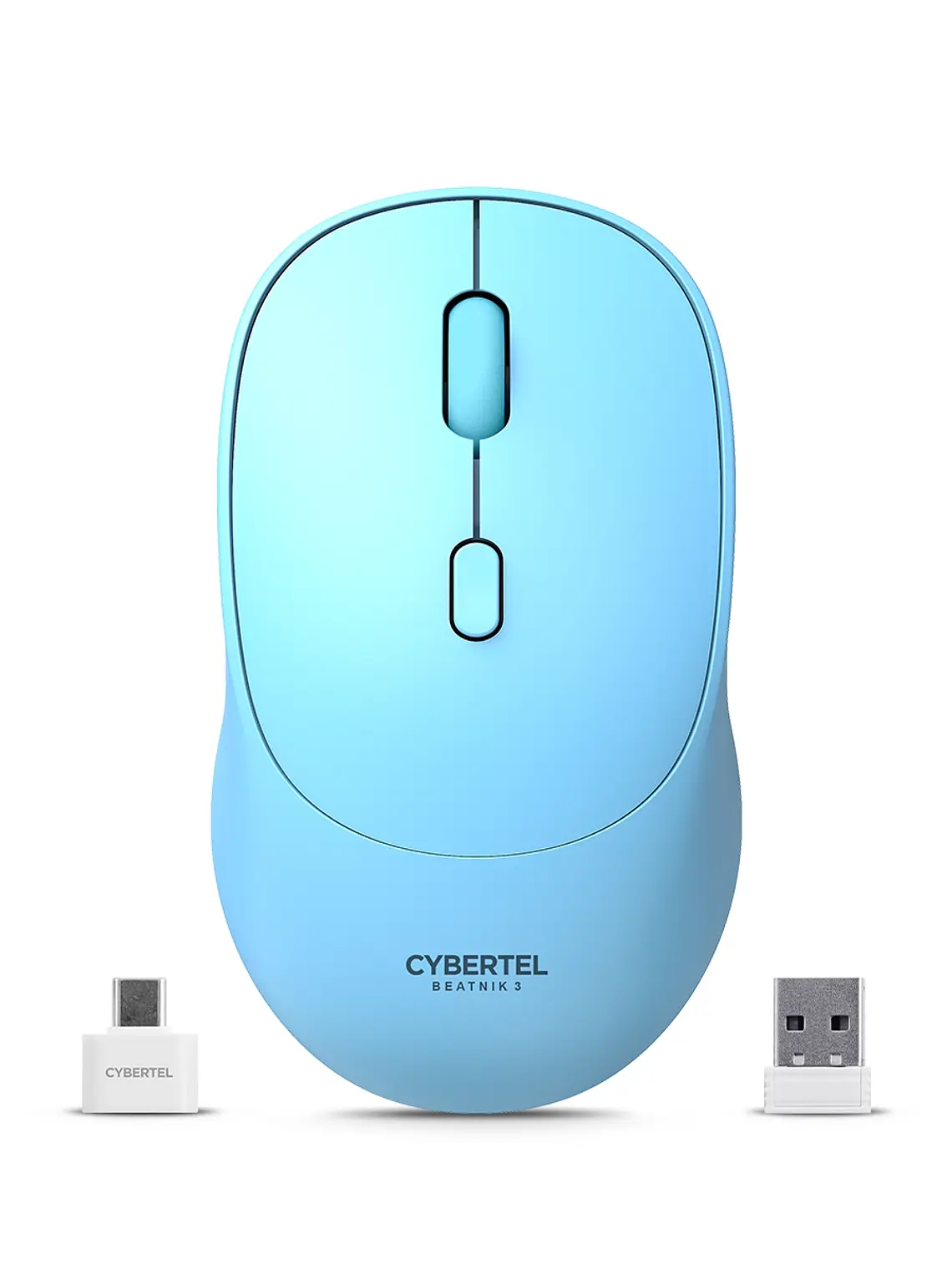 Mouse Inalámbrico Cybertel Beatnik 3 CYB M704-3M 3 Modos 1600 DPI 2