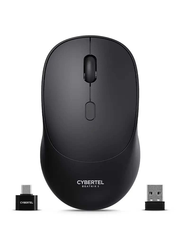 Mouse Inalámbrico Cybertel Beatnik 3 CYB M704-3M 3 Modos 1600 DPI 1