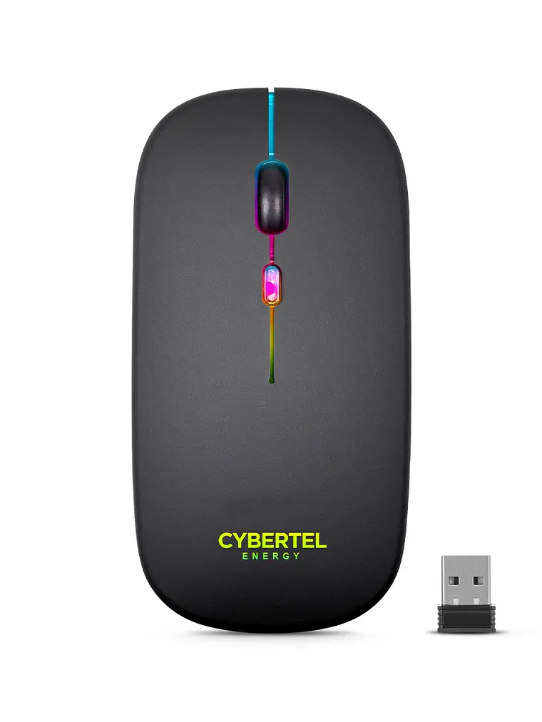 Mouse Inalámbrico Cybertel Energy 3 CYB M703-3M Bluetooth 2.4 GHz LED 1