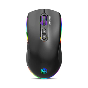 Mouse Gamer Inalámbrico Cybertel Dynasty 3 CBX M609-3M 4800 DPI RGB