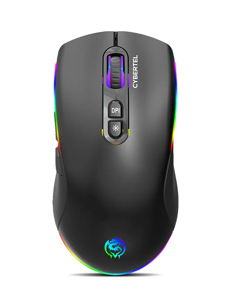 Mouse Gamer Inalámbrico Cybertel Dynasty 3 CBX M609-3M 4800 DPI RGB 1