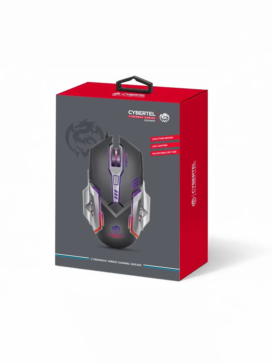 Mouse Gamer Cybertel Cybermax Exxpert CBX M502W al Mejor Precio en Peru 3