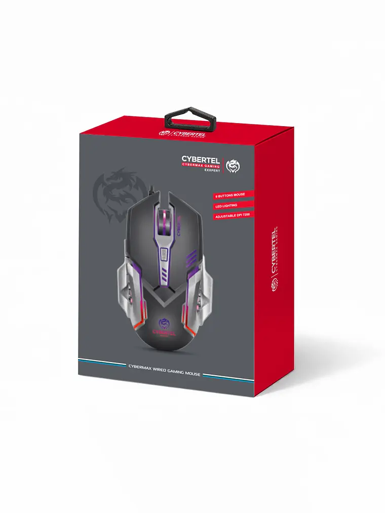 Mouse Gamer Cybertel Cybermax Exxpert CBX M502W al Mejor Precio en Peru 3