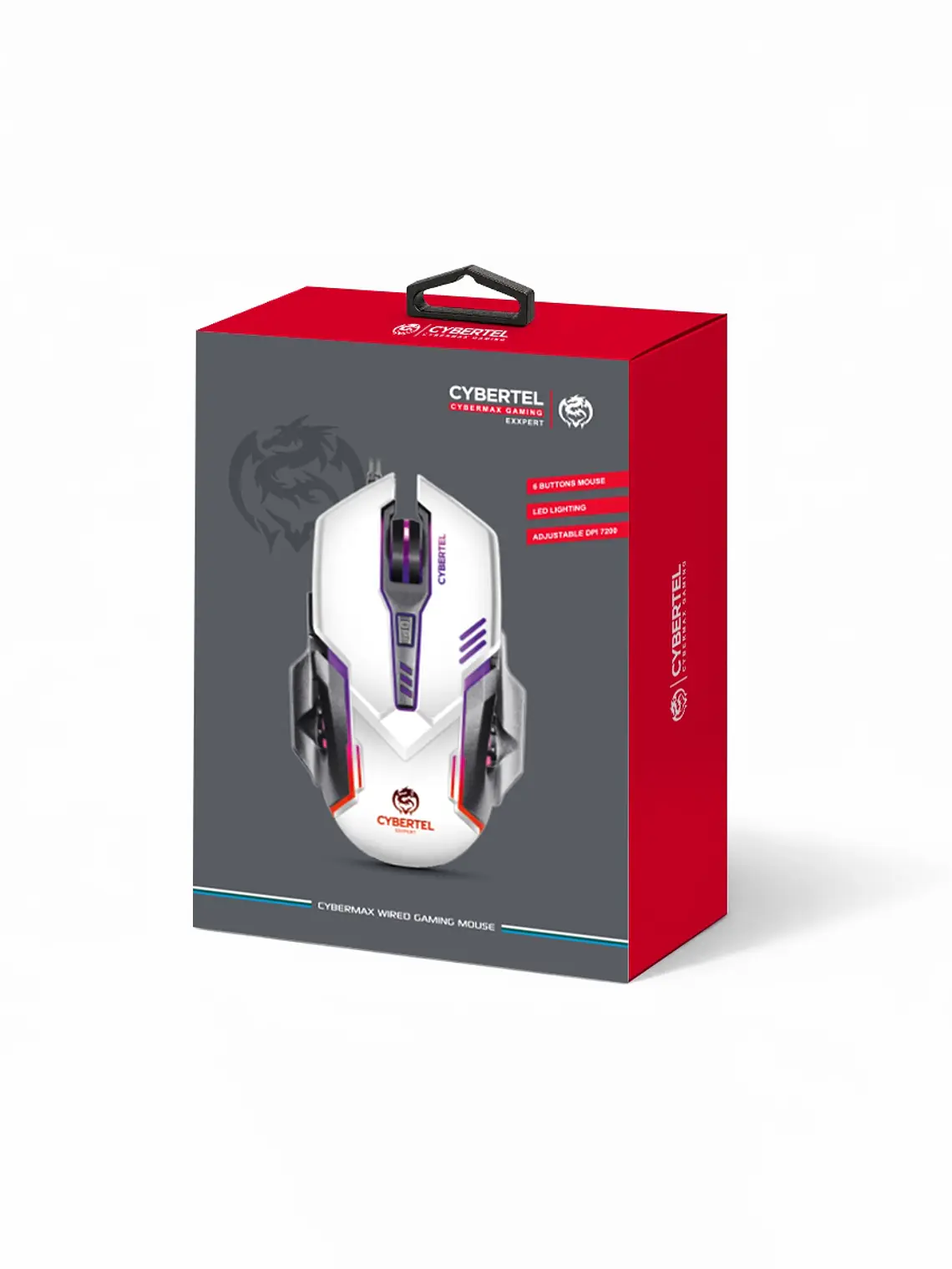Mouse Gamer Cybertel Cybermax Exxpert CBX M502W al Mejor Precio en Peru 5