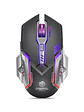 Mouse Optico Gamer Inalambrico Cybertel Cybermax Recargable DPI 3200 Exxpert RX CBX M612RX - thumbnail 1