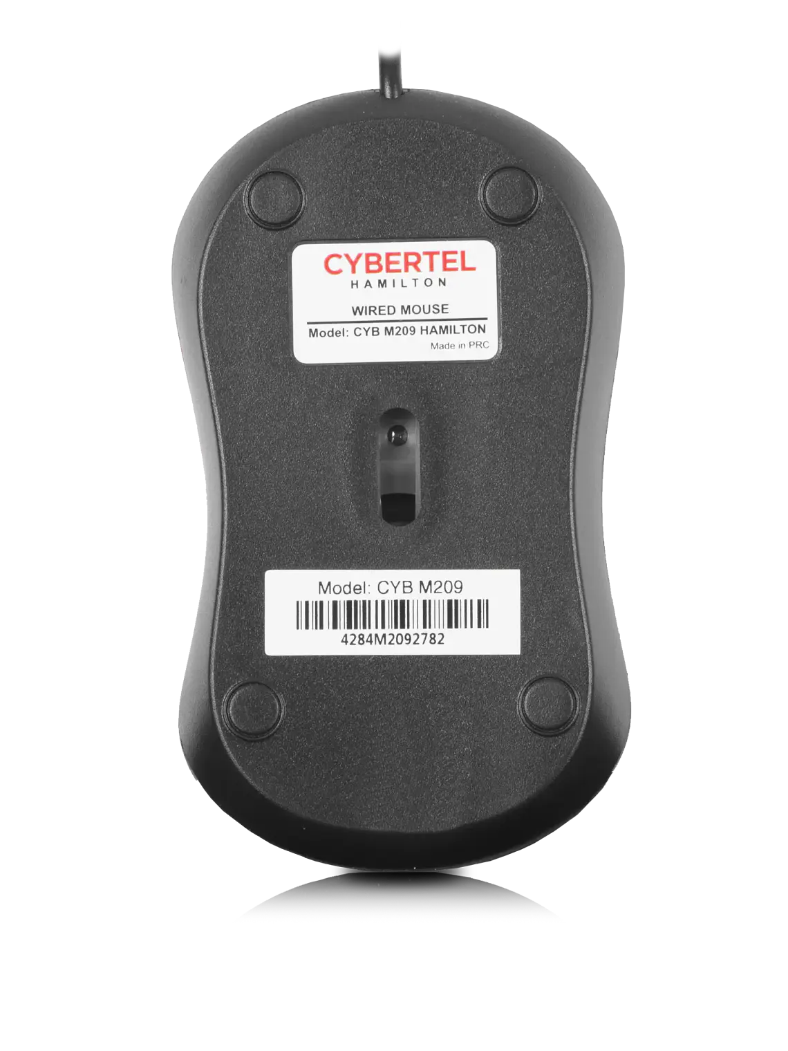 Mouse Cybertel Hamilton M209 Óptico 1000 DPI USB 5