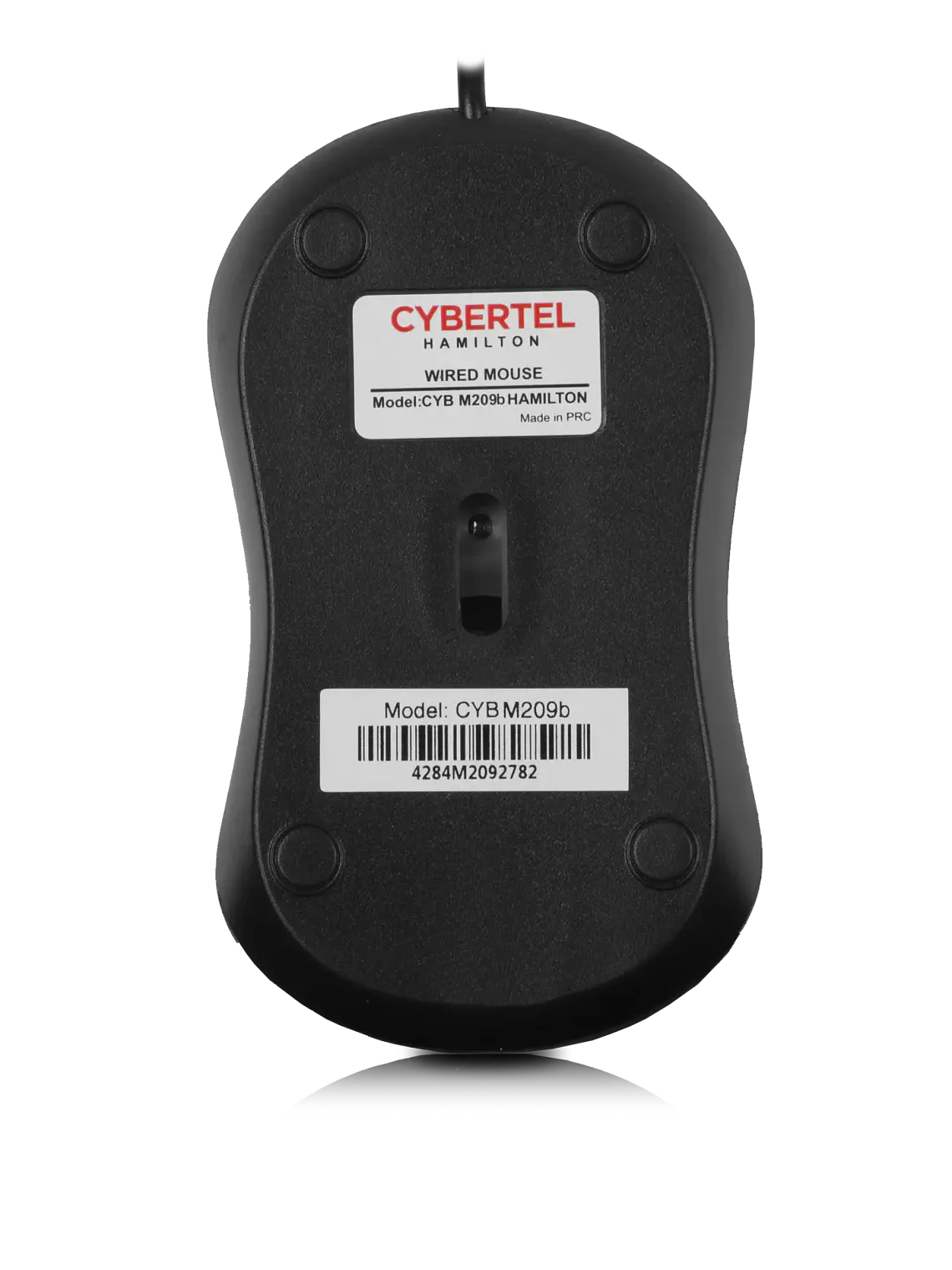 Mouse Cybertel Hamilton M209 Óptico 1000 DPI USB 12