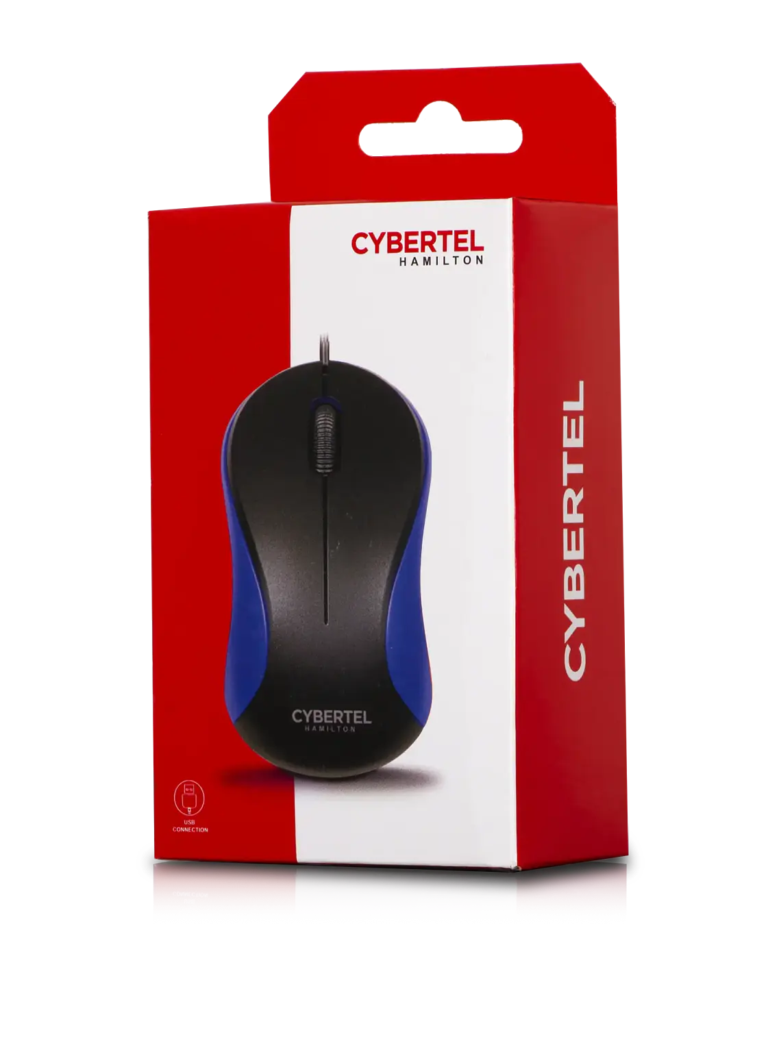 Mouse Cybertel Hamilton M209 Óptico 1000 DPI USB 13