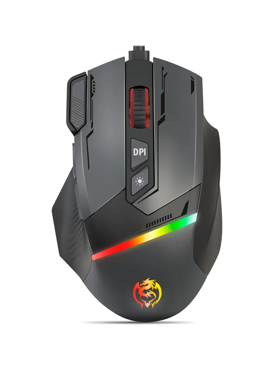 Mouse Gamer Cybertel Killer CBX M600 RGB 8 Botones 7200 DPI 1