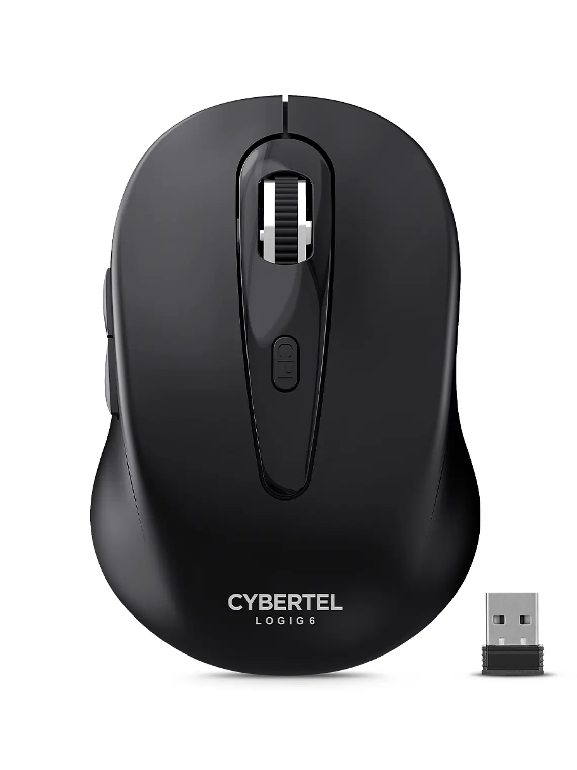 Mouse Inalámbrico Cybertel CYB-M307 6 Botones 1600 DPI 1