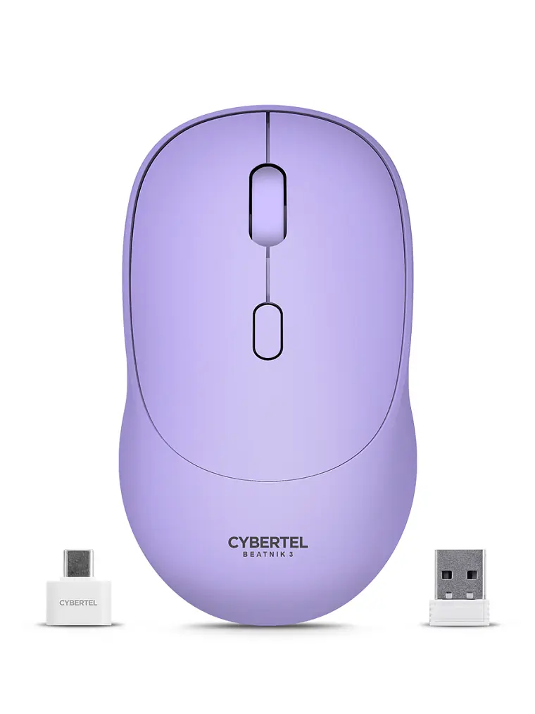 Mouse Inalámbrico Cybertel Beatnik 3 CYB M704-3M Bluetooth 2.4GHz Recargable 5