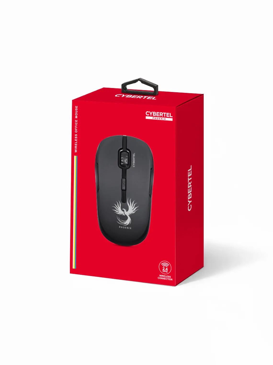 Mouse Inalámbrico Recargable Cybertel Phoenix CYB M700X 1600 DPI 2
